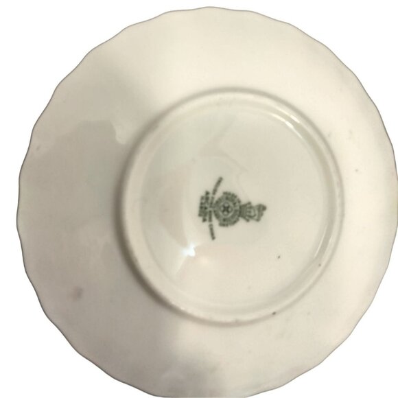 Cabbage Rose Saucer Plate Royal Doulton England Bone China Arcadia H 4802 - Picture 4 of 6